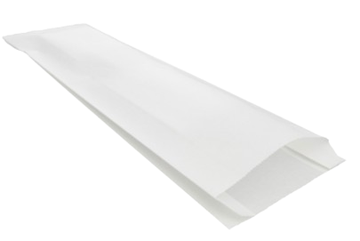 330*100*40mm Hot Dog Satchel Bag White