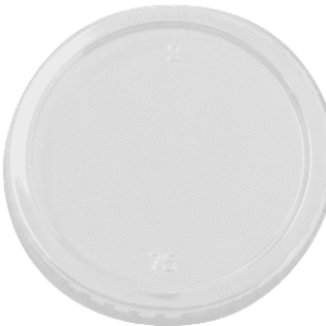 PET Lid to Suit 4oz paper Sauce Container