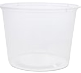 650ml Round PP Container Tub