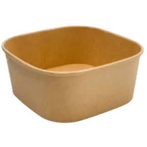 1400ml Kraft Square Paper Bowl