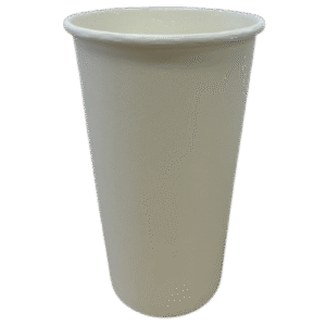 16oz White PLA Single Wall Coffee Cup