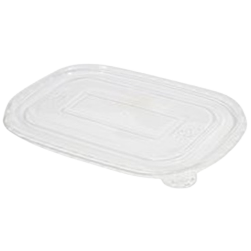 172mm PP (Freezer Friendly) Rect Lid to Suit 500/650/750/1000ml Kraft Rect Deli Container 2